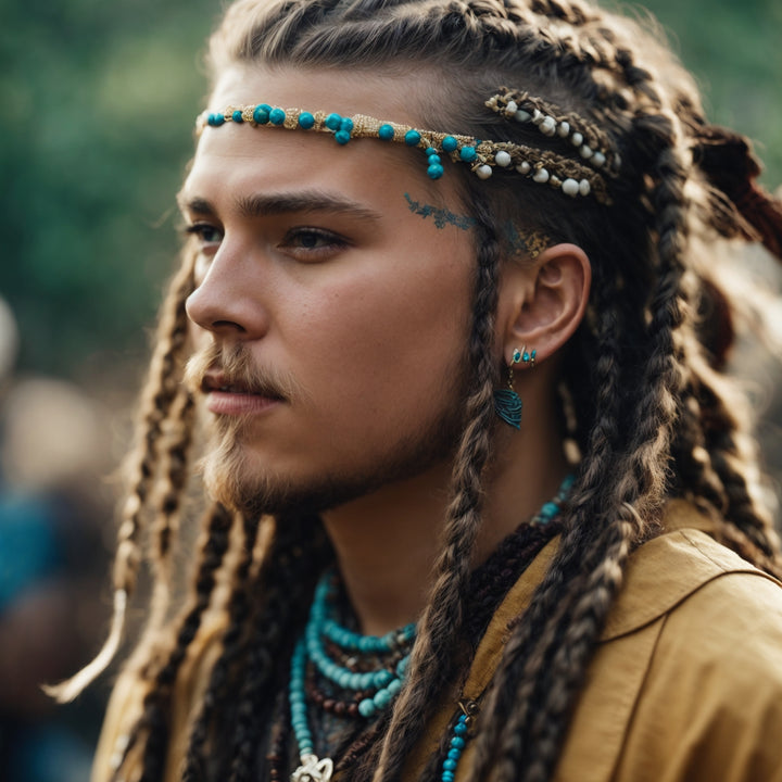 Accessorizing Brilliance: Dread Wraps, Beads, and More