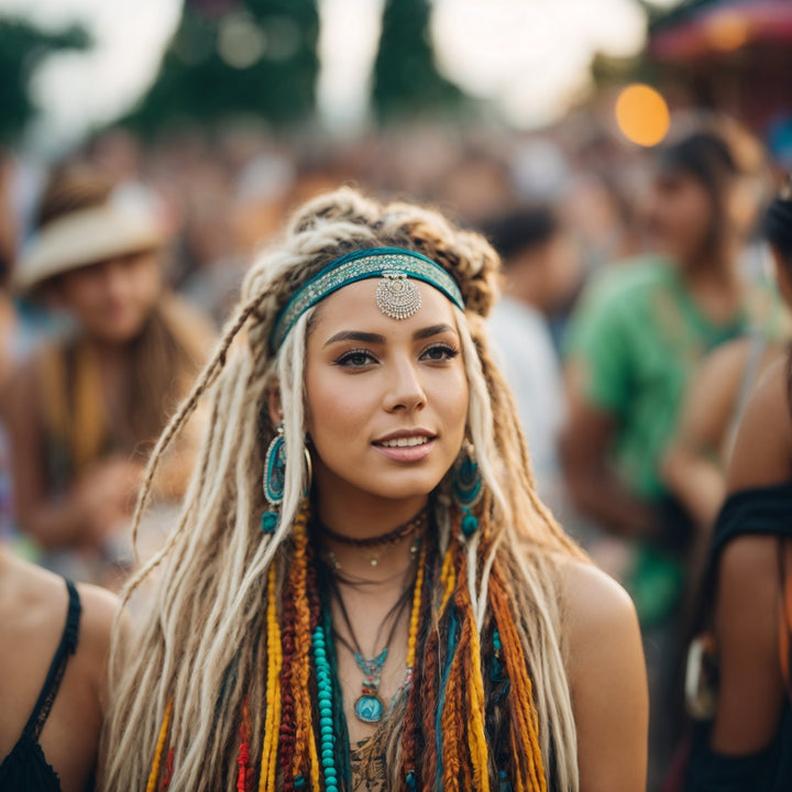Rocking the Festivals: Synthetic Dreadlocks and Festival Fashion, a guide to achieving the perfect boho-chic vibe.